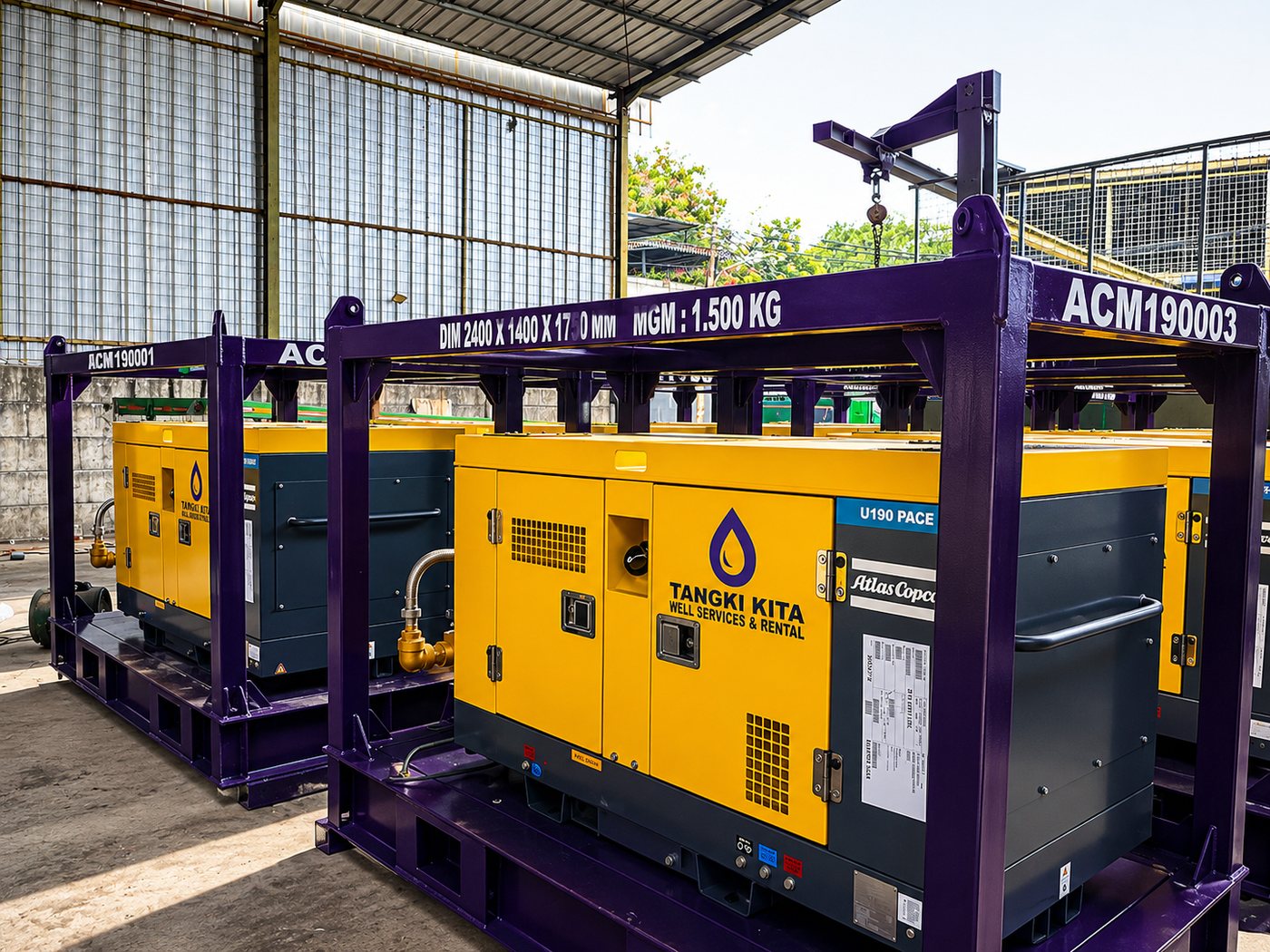 Air compressor ACM190003 unit
