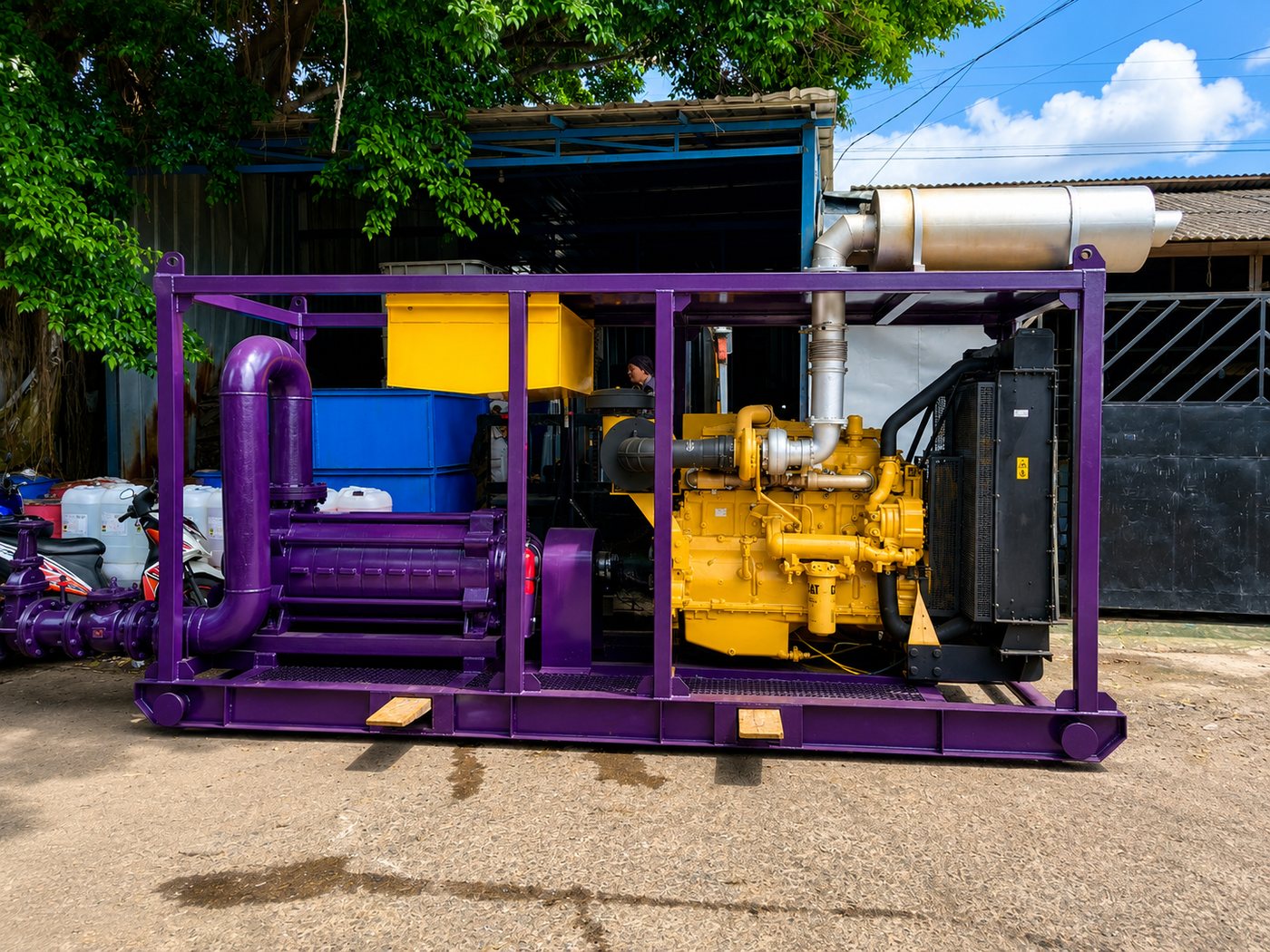 Multi-stage pump MSP unit
